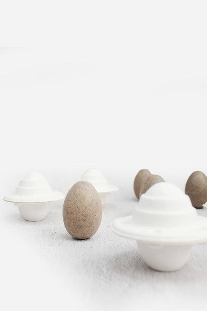 Coffee Grounds Egg Soap