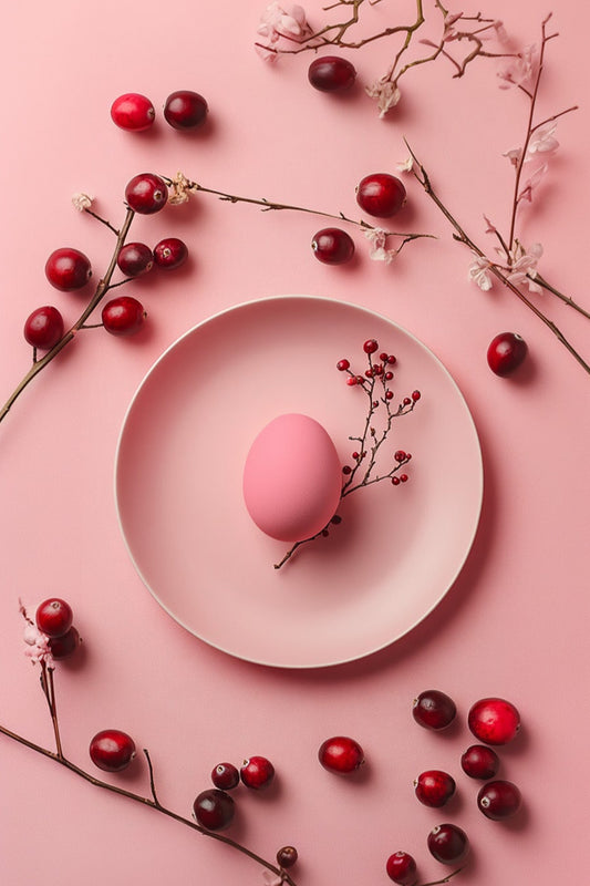 Cranberry Egg Soap